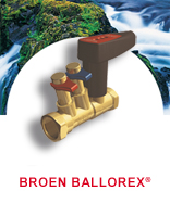 Компания Аванстрой предлагает балансировочные клапаны Broen Ballorex в Омске
